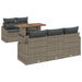 Set de masă pentru grădină Manual Gri și Brown 100 x 55 x 73 cm - WALTI WALTI