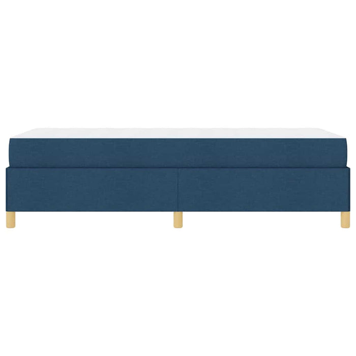 Pat cu arcuri cu saltea Albastru și Alb 100 x 200 cm Spumă - WALTI WALTI