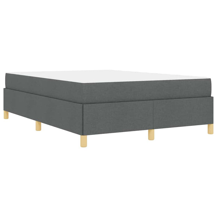 Pat cu arcuri Gri închis și Alb și Gri închis 140 x 190 cm - WALTI WALTI