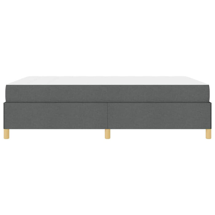 Pat cu arcuri Gri închis și Alb și Gri închis 140 x 190 cm - WALTI WALTI