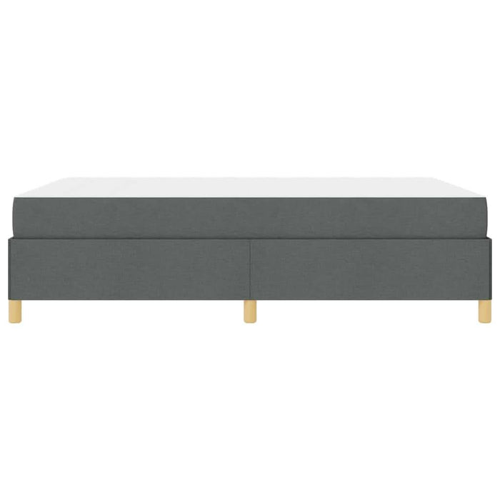 Pat cu arcuri Gri închis și Alb și Gri închis 140 x 200 cm - WALTI WALTI
