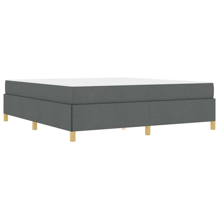 Pat cu arcuri Gri închis și Alb și Gri închis 180 x 200 cm - WALTI WALTI