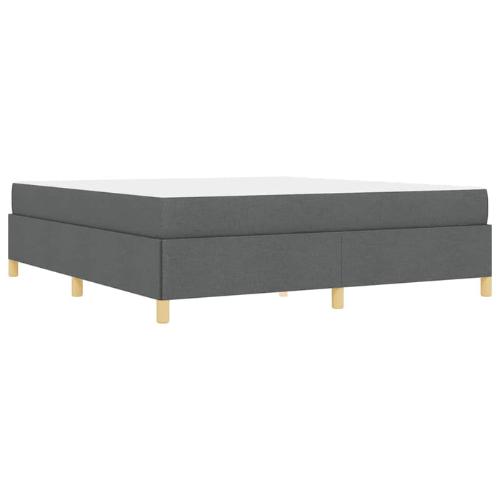Pat cu arcuri Gri închis și Alb și Gri închis 180 x 200 cm - WALTI WALTI