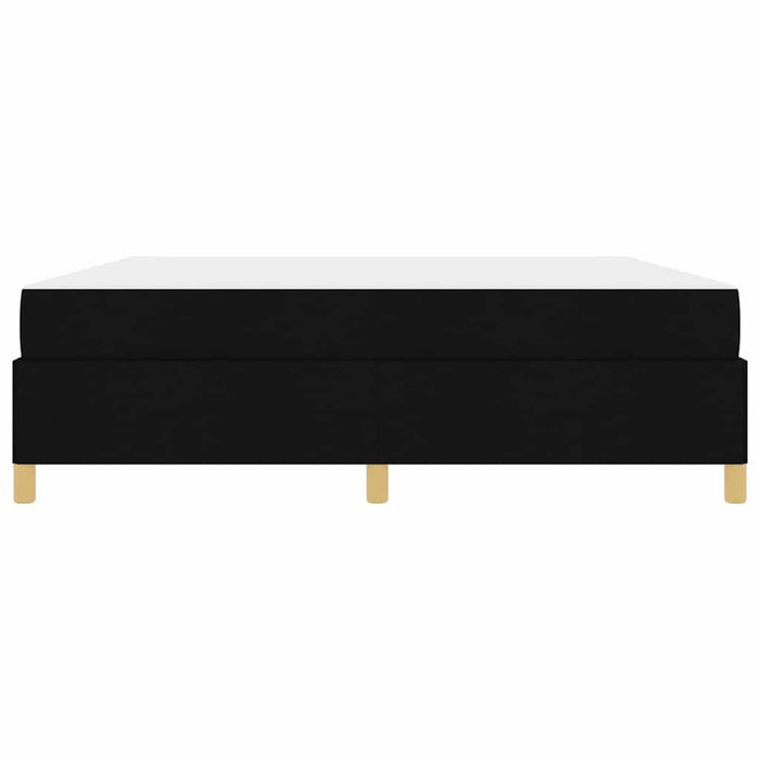 Pat cu arcuri Negru și Alb și Negru 180 x 200 cm țesătură - WALTI WALTI