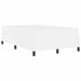 Cadru de pat cu saltea Alb 120 x 200 cm țesătură - WALTI WALTI