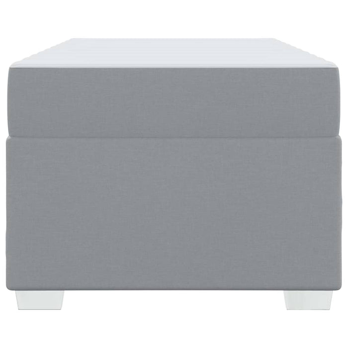 Cadru de pat Gri deschis 100 x 200 cm țesătură - WALTI WALTI