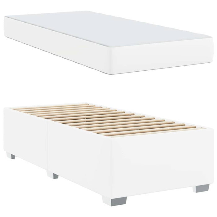 Cadru de pat Alb 80 x 200 cm Piele artificială - WALTI WALTI