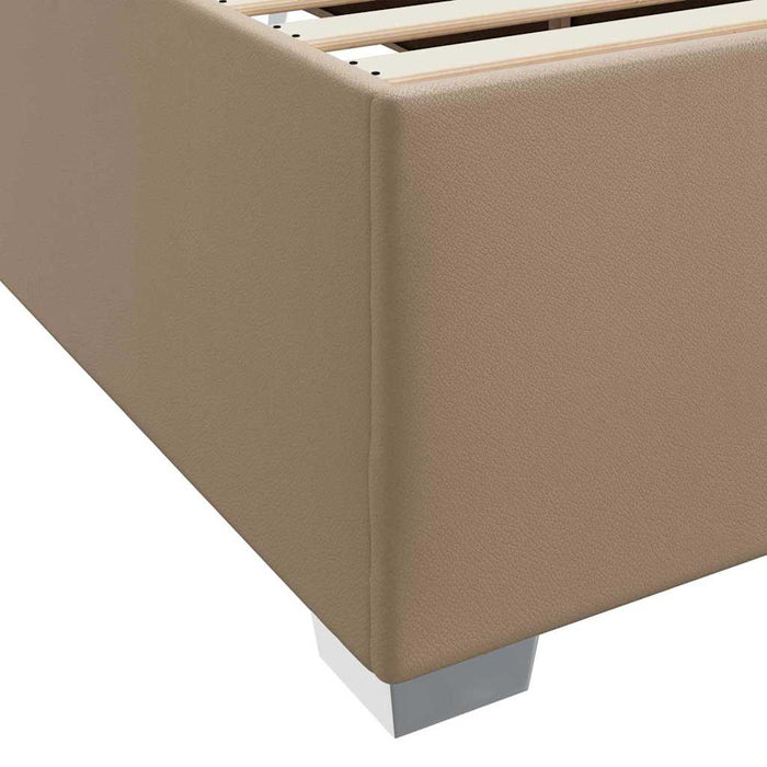 Cadru de pat Cappuccino 80 x 200 cm Piele artificială - WALTI WALTI