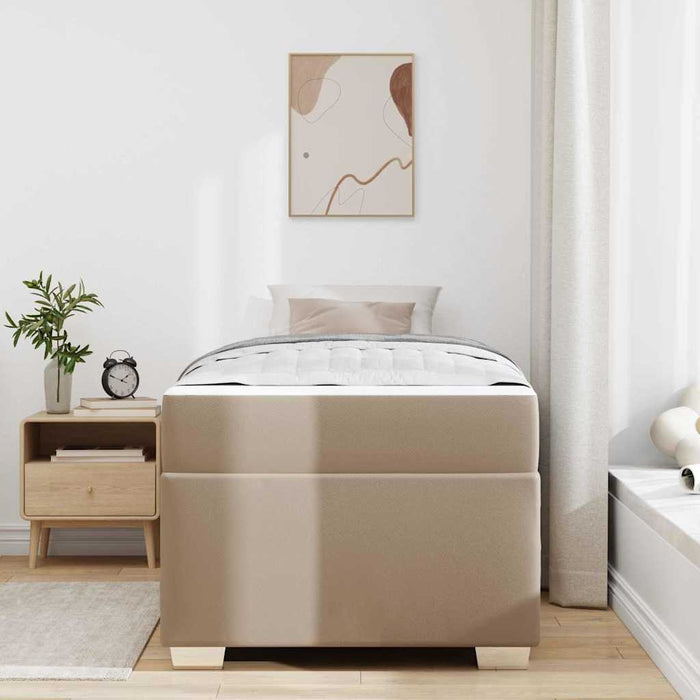 Cadru de pat Cappuccino 80 x 200 cm Piele artificială - WALTI WALTI