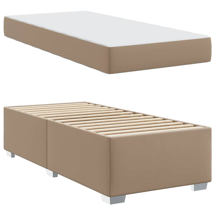 Cadru de pat Cappuccino 80 x 200 cm Piele artificială - WALTI WALTI