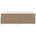 Cadru de pat Cappuccino 80 x 200 cm Piele artificială - WALTI WALTI