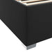 Cadru de pat Negru 90 x 190 cm Piele artificială - WALTI WALTI