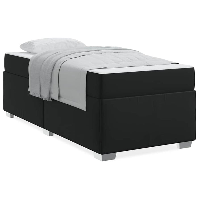 Cadru de pat Negru 90 x 190 cm Piele artificială - WALTI WALTI