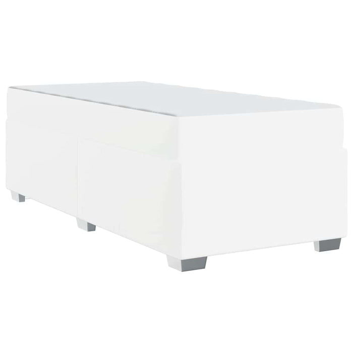 Cadru de pat Alb 90 x 200 cm Piele artificială - WALTI WALTI
