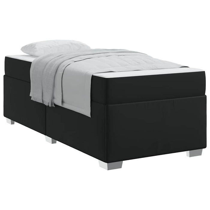Cadru de pat Negru 100 x 200 cm Piele artificială - WALTI WALTI
