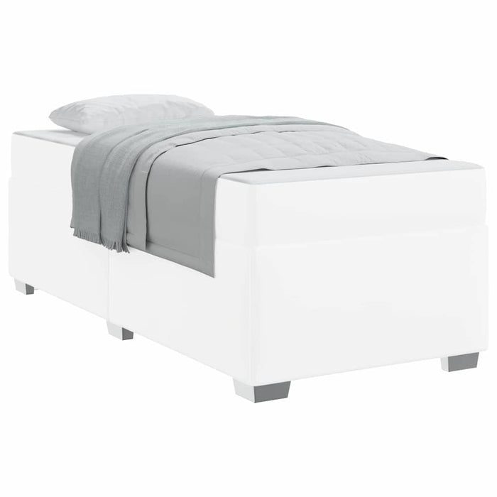 Cadru de pat Alb 100 x 200 cm Piele artificială - WALTI WALTI