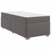 Cadru de pat Gri 100 x 200 cm Piele artificială - WALTI WALTI