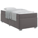 Cadru de pat Gri 100 x 200 cm Piele artificială - WALTI WALTI