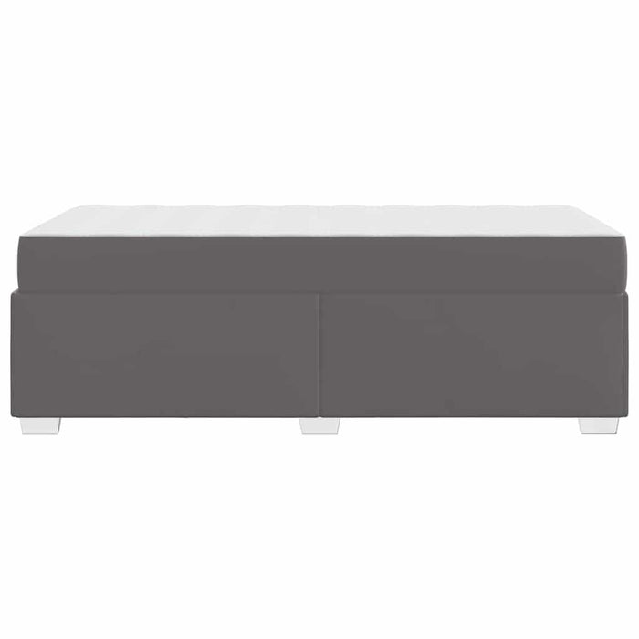 Cadru de pat Gri 100 x 200 cm Piele artificială - WALTI WALTI