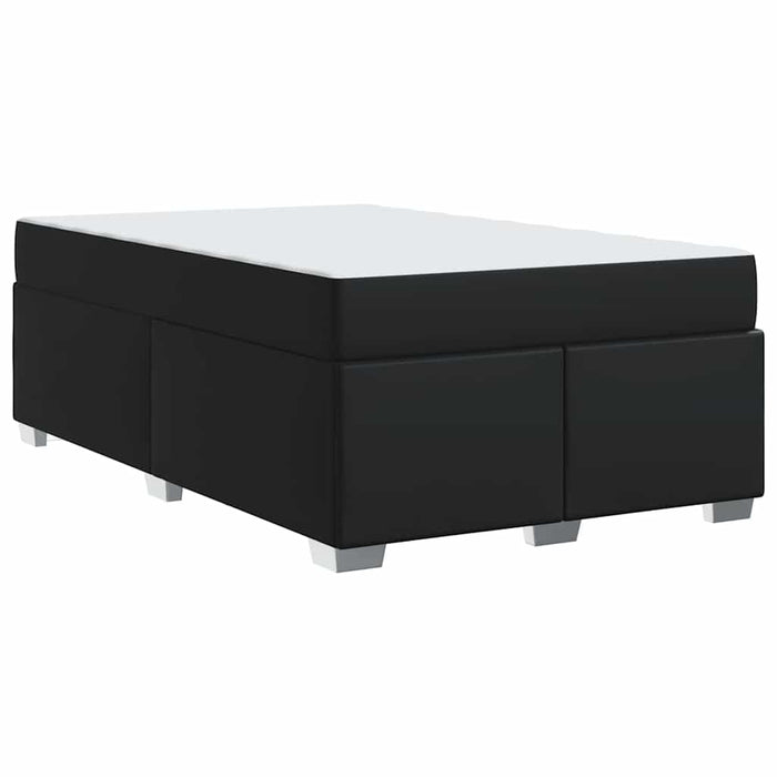 Cadru de pat Negru 120 x 190 cm Piele artificială - WALTI WALTI