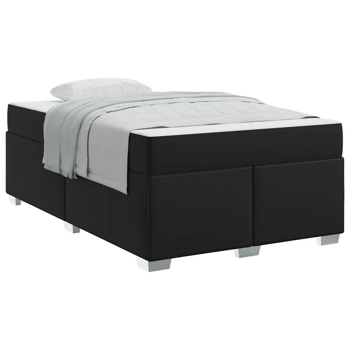 Cadru de pat Negru 120 x 190 cm Piele artificială - WALTI WALTI