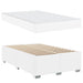 Cadru de pat Alb 120 x 190 cm Piele artificială - WALTI WALTI