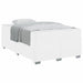 Cadru de pat Alb 120 x 190 cm Piele artificială - WALTI WALTI