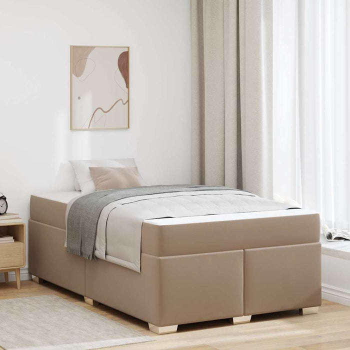 Cadru de pat Cappuccino 120 x 190 cm Piele artificială - WALTI WALTI