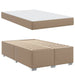 Cadru de pat Cappuccino 120 x 190 cm Piele artificială - WALTI WALTI