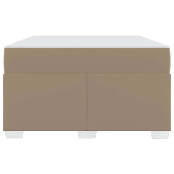 Cadru de pat Cappuccino 120 x 190 cm Piele artificială - WALTI WALTI
