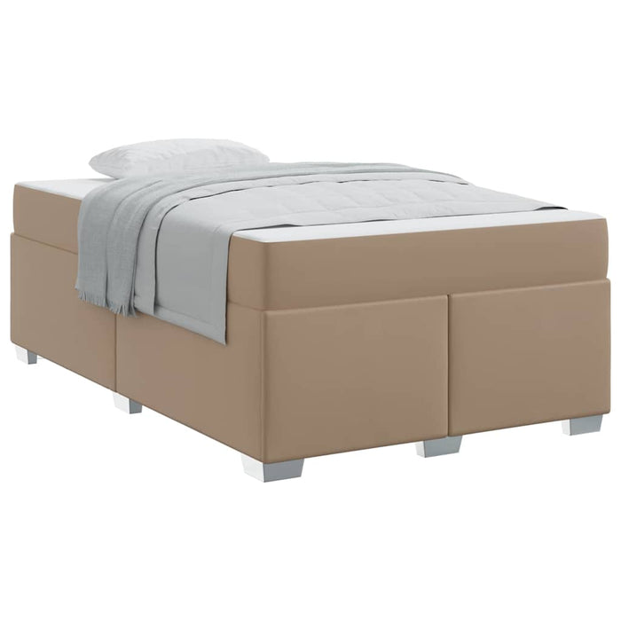 Cadru de pat Cappuccino 120 x 190 cm Piele artificială - WALTI WALTI