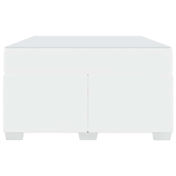 Cadru de pat Alb 120 x 200 cm Piele artificială - WALTI WALTI