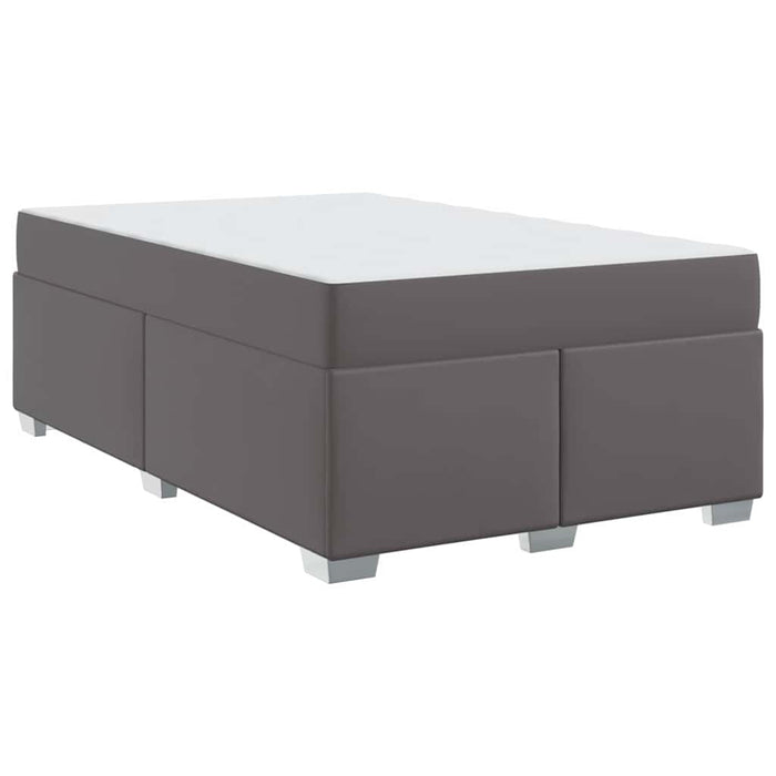 Cadru de pat Gri 120 x 200 cm Piele artificială - WALTI WALTI