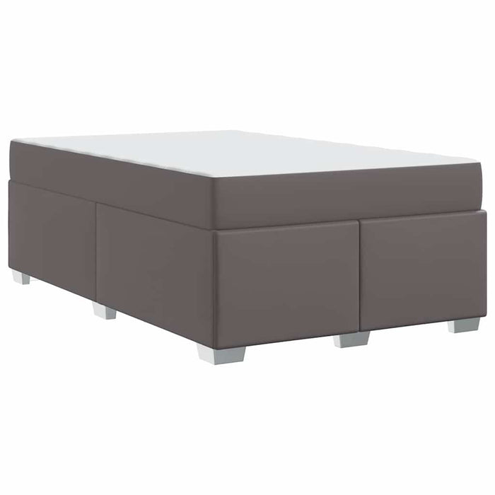Cadru de pat Gri 120 x 200 cm Piele artificială - WALTI WALTI