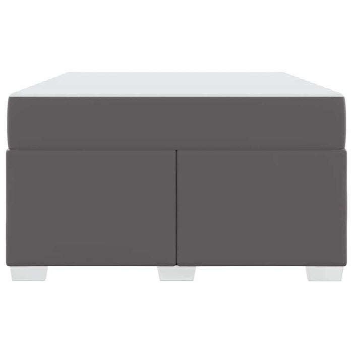 Cadru de pat Gri 120 x 200 cm Piele artificială - WALTI WALTI
