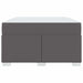 Cadru de pat Gri 120 x 200 cm Piele artificială - WALTI WALTI