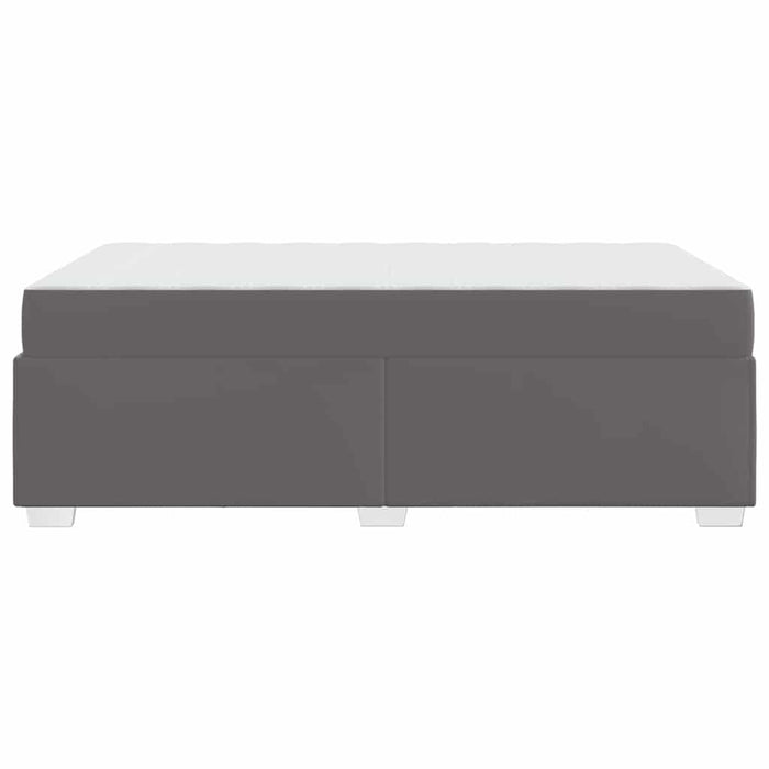 Cadru de pat Gri 120 x 200 cm Piele artificială - WALTI WALTI