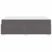 Cadru de pat Gri 120 x 200 cm Piele artificială - WALTI WALTI