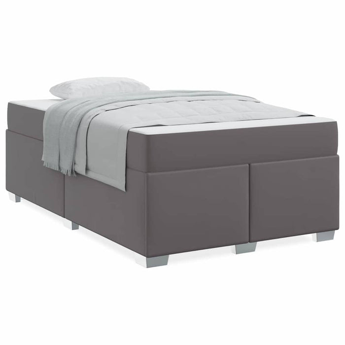 Cadru de pat Gri 120 x 200 cm Piele artificială - WALTI WALTI