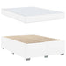 Cadru de pat Alb 140 x 200 cm Piele artificială - WALTI WALTI