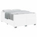 Cadru de pat Alb 140 x 200 cm Piele artificială - WALTI WALTI