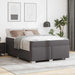 Cadru de pat Gri 140 x 200 cm Piele artificială - WALTI WALTI