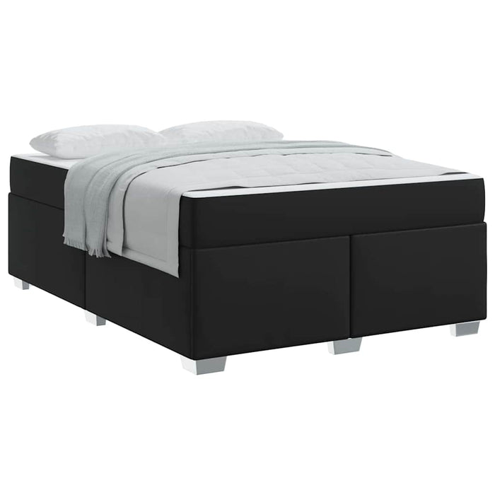Cadru de pat Negru 160 x 200 cm Piele artificială - WALTI WALTI