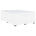 Cadru de pat Alb 160 x 200 cm Piele artificială - WALTI WALTI