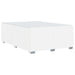 Cadru de pat Alb 160 x 200 cm Piele artificială - WALTI WALTI