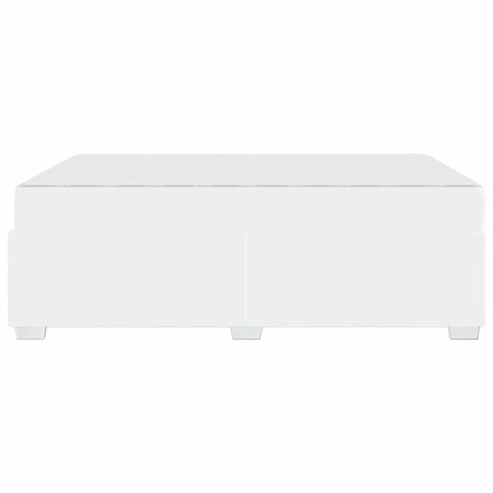 Cadru de pat Alb 160 x 200 cm Piele artificială - WALTI WALTI
