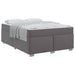 Cadru de pat Gri 160 x 200 cm Piele artificială - WALTI WALTI