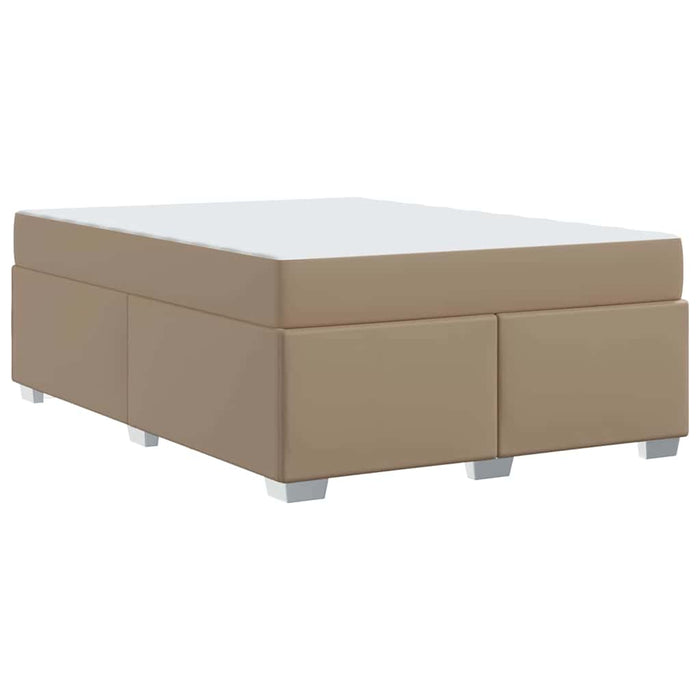 Cadru de pat Cappuccino 160 x 200 cm Piele artificială - WALTI WALTI