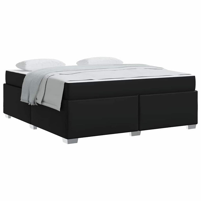 Cadru de pat Negru 180 x 200 cm Piele artificială - WALTI WALTI