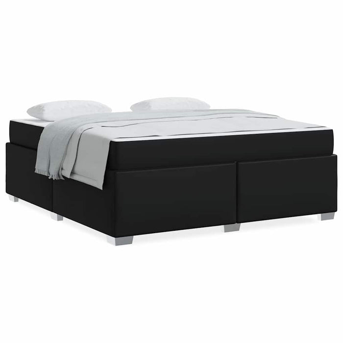 Cadru de pat Negru 180 x 200 cm Piele artificială - WALTI WALTI